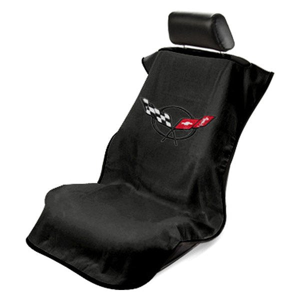 Seat Armour SA100COR5B Corvette C5 Black Seat Cover