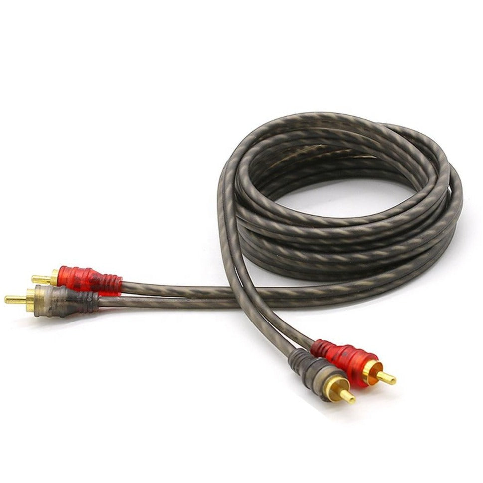 LT-RCA10 10" Signal RCA Cables For Amplifier