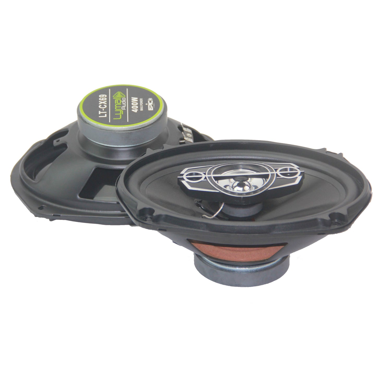 LT-CX69 6 x 9" 4-Way Coaxial Speakers 400 Watts 4-Ohm