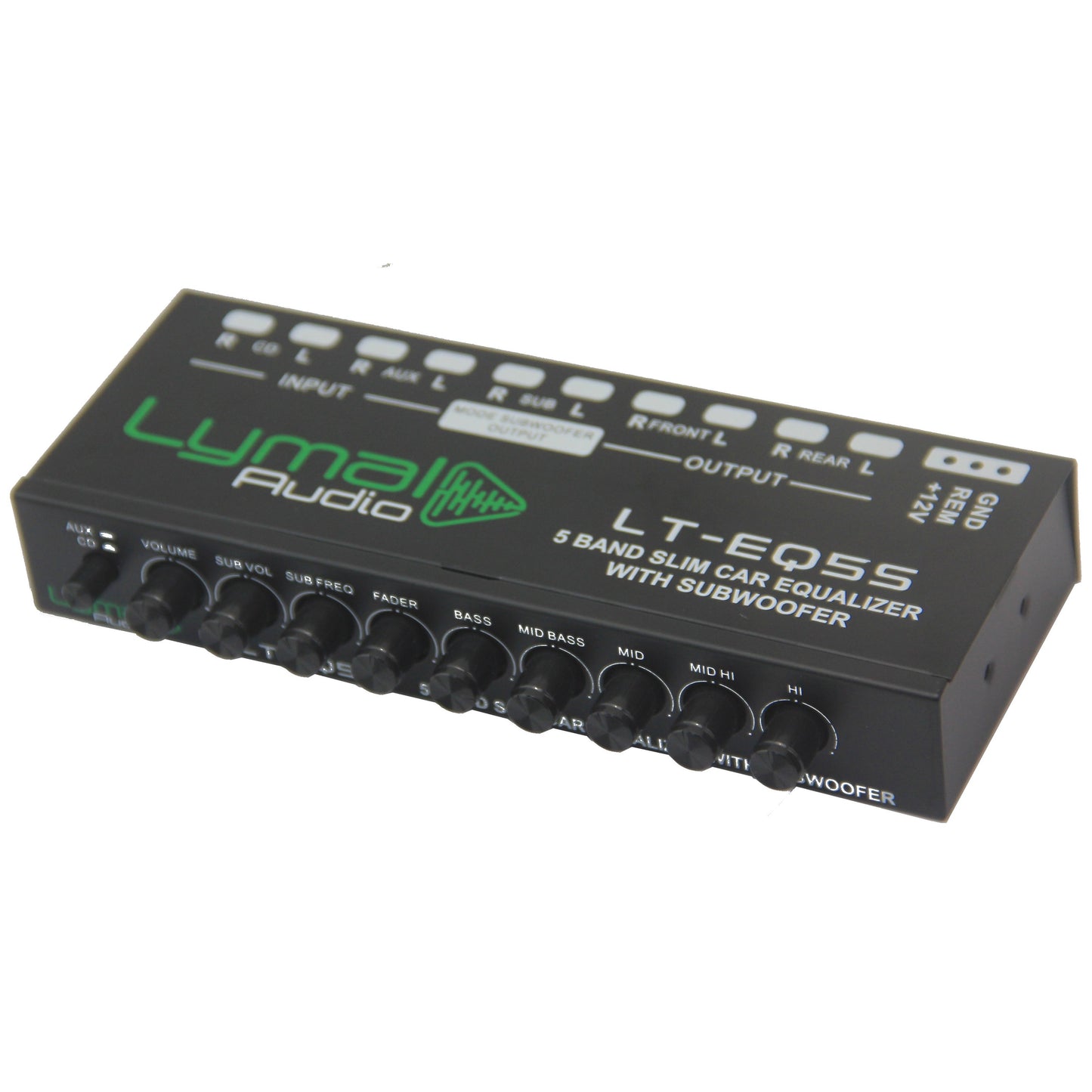 LT-EQ5S 5 Band 9 Volt Car Audio Graphic Equalizer