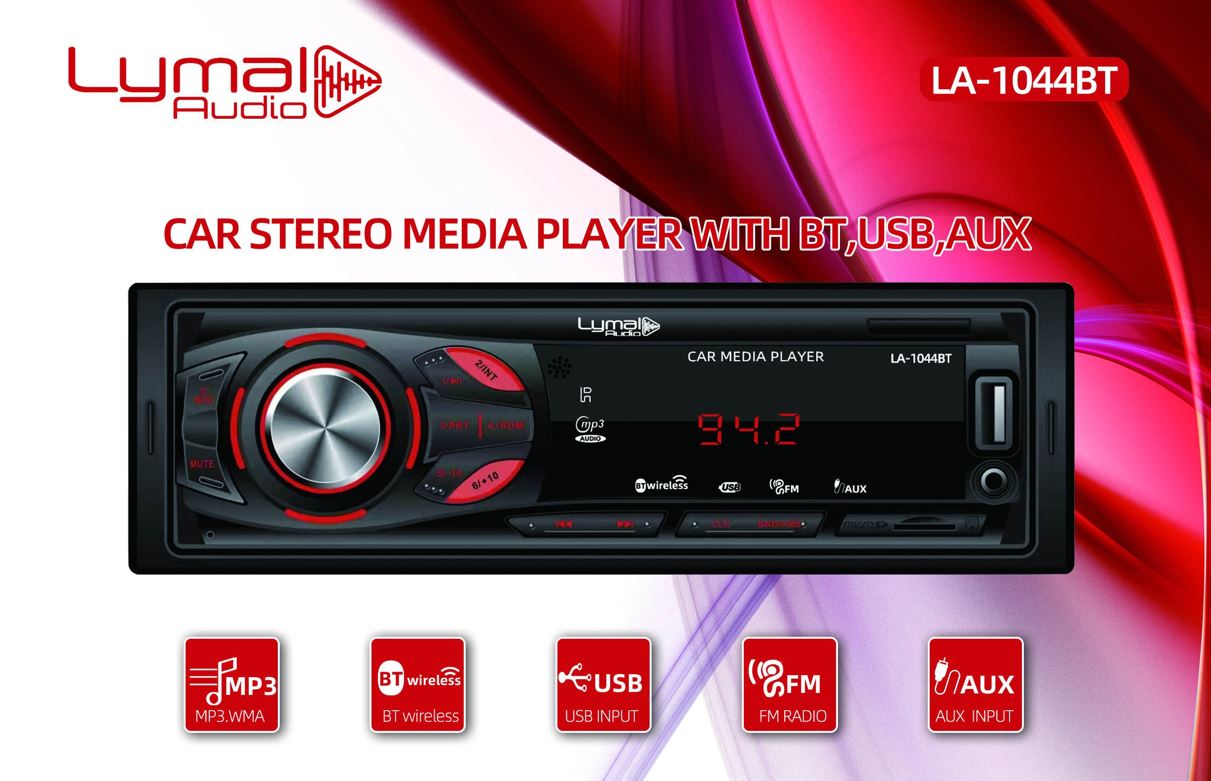 LA-1044BT Car Media Player with Bluetooth