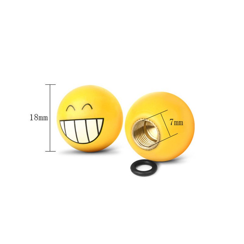 Emoji Tire Valve