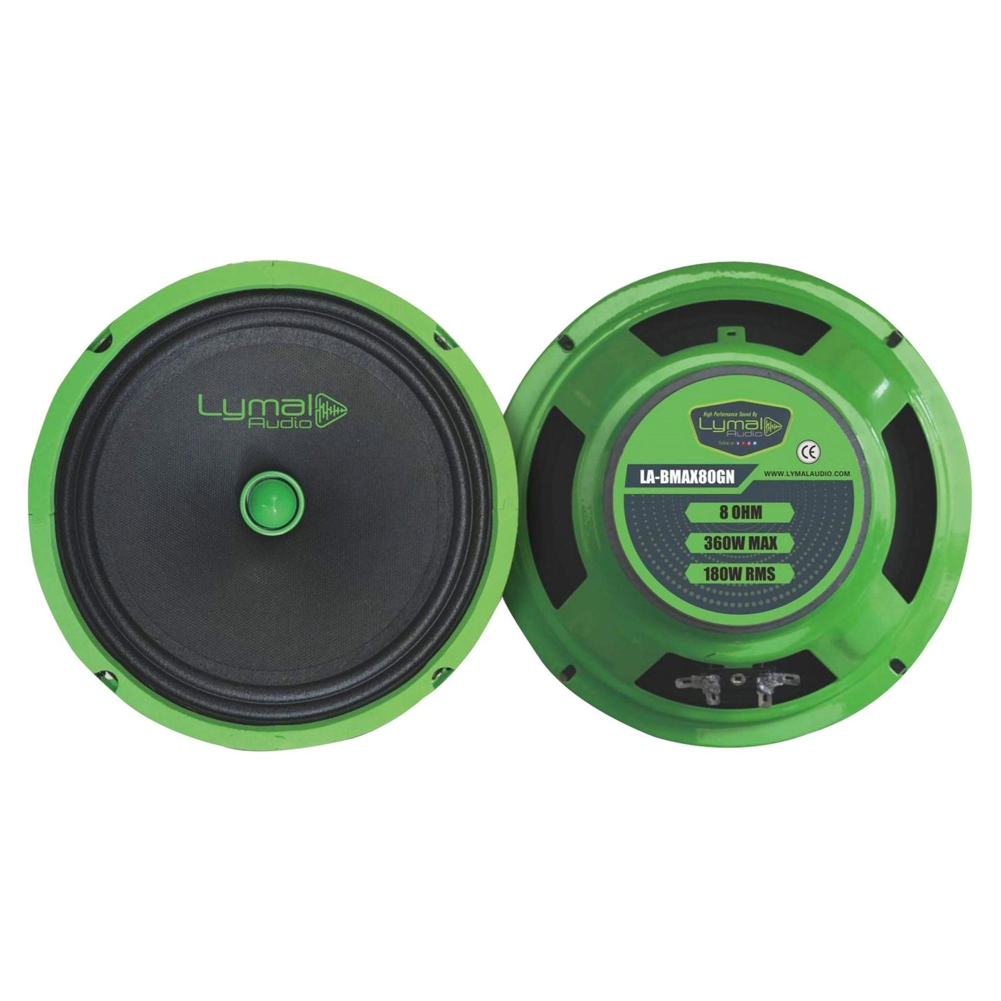 LA-BMAX80GN 8" Midrange Speaker with Bullet 360 Watts Max